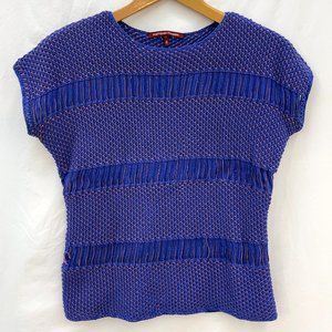 Comptoir Des Cotonniers, Intricate Knit Top, Size 1